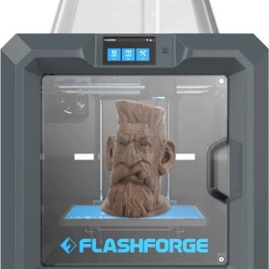FLASHFORGE Guider IIS 3D Printer Auto Leveling with High Temperature Nozzle Large 3D Printer Built-in HD Camera, 280*250*300mm Printing Size for Indus