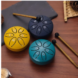 Buddha Stones Mini Steel Tongue Drum Kit