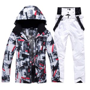 Warm Waterproof Ski Suit for Men and Women - Couple's Edition