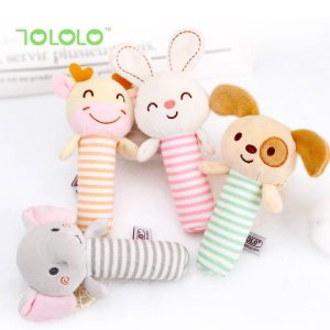 TOLOLO baby hand grip rattles stick training baby grip ability soothing newborn toys