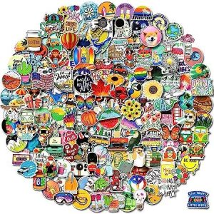 300 PCS Stickers Pack (50-850Pcs/Pack), Colorful VSCO Waterproof Stickers, Cute Aesthetic Stickers. Laptop, Water Bottle, Phone, Skateboard Stickers f