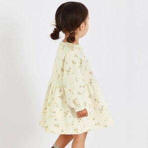 Girls' dress, pure cotton children's long sleeve sweatshirt skirt, European and American autumn children's skirt, princess dress