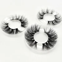 LASHDOLL  wholesale 3D  mink eyelashes vendor 22mm 25mm 27mm 5d mink strip lashes