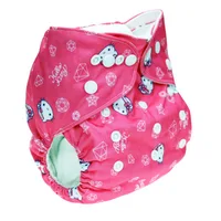 Wholesale quality baby imitation cotton velvet diaper waterproof fabric diaper