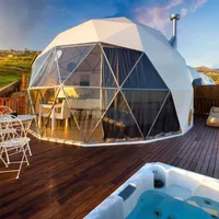 3-60M Big Aluminium Frame Geodesic Transparent Dome party outdoor tent for the luxury hotel