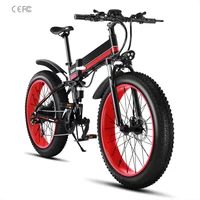 26"*4.0 Fat Tyre folding electric bike 48V 10.4AH 500W/1000W Folding Electric Bicycle