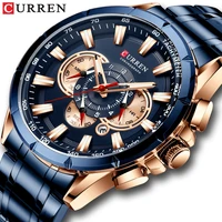 CURREN 8363 Top Brand Watch Men Watches Brand Your Own Luxury 2020 Watches Men Chronograph