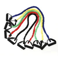 fitness exercise equipment tension strength rubber bands flat loop resistance bands set