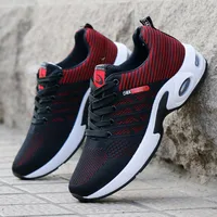Spring new wild sports shoes men's shoes flying woven running shoes
