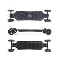 Ownboard 2019 Newest monopatin electrico Off Road Electric Skateboard with Dual Hub Motor & hobbywing ESC in wholesales