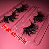 3d mink eyelashes 25mm eyelash free sample lashes