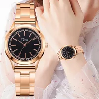 Ladies Simple Bracelet Clock Luxury Women Steel Watches Fashion Diamond Quartz Wristwatches Relogio Feminino Zegarek Damski