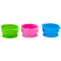 Durable silicone baby feeding suction bowl 100% Food Grade Silicone baby Bowl