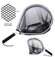 Samsfx  landing nets  of aluminum alloy frame,fine nylon mesh for fly fishing trout kayak boating