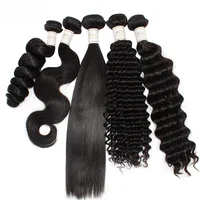 double drawn hair bundles cuticle aligned raw virgin remy hair weft extensions