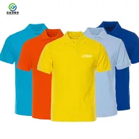 Wholesale pique plain polo shirt 100% cotton custom embroidery logo