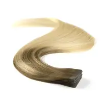 Free Sample Vlasy  Line Tape Hair 20 Inch Straight Tape In Hiar Extensions Human Hairs Machine Double Drawn Tape For Hair