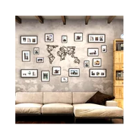 Photo Wire Grid Wall Decor Metal Wall Decorations For Living Room