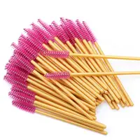 Plastic Brush Custom One-Off Multi-Color Gold Eyelash Extension Mascara Wand