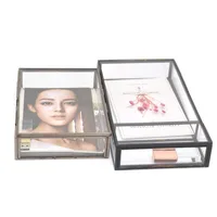pictures prints storage empty glass boxes for decoration photography usb box