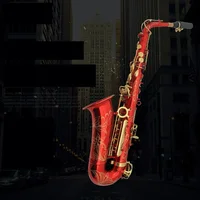 Weifang Rebon Eb Key rose red Saxophone