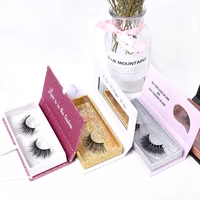 Wholesale 100% custom siberian mink 3d eyelashes 25mm bottom human hair false eye lashes vendor