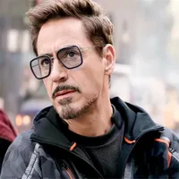 OEM Custom In Stock high quality gafas tony stark glasses iron man shades sunglasses 2019 oculos de sol