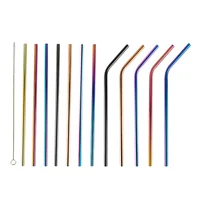 Hot Sale Metal Reusable Drinking Stainless Steel Straws