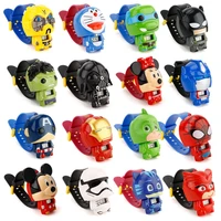 Hot products marvel heroes shape kids watch cartoon children's digital watch