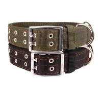 Pet Products Durable 4 Layer Military Nylon Dog Collar