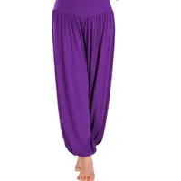 Wholesale Women Fashion Comfortable Cotton Free Size Loose Harem Yoga Pants