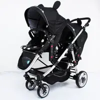 Lightweight Twins Stroller Baby Luxury Pram Double Strollers Carriage For Twins Prams