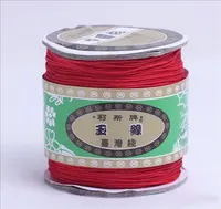 #72   0.8mm Chinese Knot Macrame String Wire Cord Thread for DIY Necklace Bracelet Braided String
