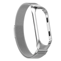 Smart Metal Bracelet For Mi Band 3, Stainless Steel Strap For Xiaomi Mi3 Band