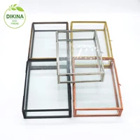 picture photo glass box 4x4 4 inch 4x6 12x12 inch 5x7 5x5 6x6 7x7 8x8 10x10 brass gold trim frames