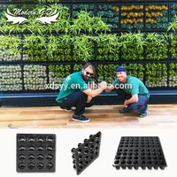 Good prices Vertical Green plastic planter Wall panel