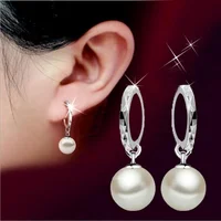 stud pearl earring free shipping .