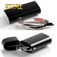 STORY STYLHJ8201 In Stock Stainless Foldable Reading Metal Frame eyeglasses