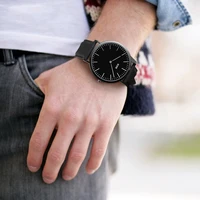 Fashion Men and Women Quartz Watch 30M Waterproof Silicone Couple Watches Free Rings