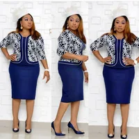 Plus Size Women's Dresses Bodycon Summer Vintage Elegant Dress Spring Office Work Wear Party Vestidos Y11933