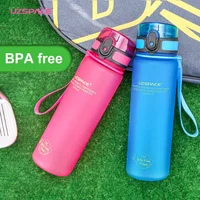 UZSPACE Wholesale OEM Tritan sports outdoor clear plastic drinking water bottle wholesale