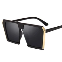 2019  new style big square frame eyewear oversized sunglasses for women