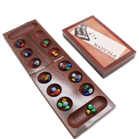 Wooden Mancala Board/Standard Mancala/Toys Mancala game