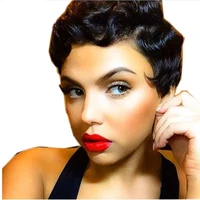 New Arrival Brazilian Virgin Lace Short Human Hair Wigs