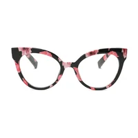 11128 Superhot Eyewear Retro Elegant Cat eye Reading Glasses Frame with clear lens Fashion Optical Eyeglasses