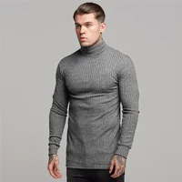 New Arrival high collar pure plain pullover custom knit or crochet sweater men