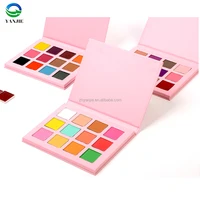Custom 12 color private label eyeshadow palette colorful makeup cardboard eyeshadow palette