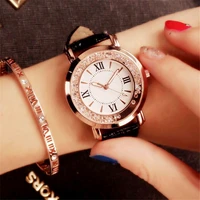 Wholesale Promotional Custom Lady Watch Women Wrist Watch With Rose Gold Mesh Strap Classic Fashion Woman Watch