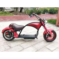 Citycoco electric scooter with seat big wheel motor 1500W power scooter 12AH battery