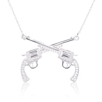 Hip-hop sterling silver 925 chain jewelry necklace for men fashion